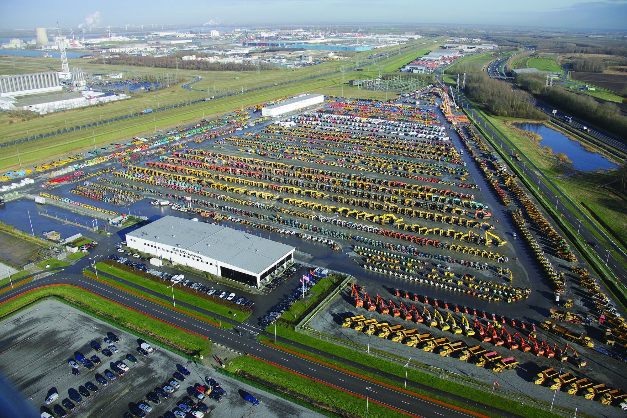 Broekman Logistics Ritchie Bros Moerdijk Nederland Auction