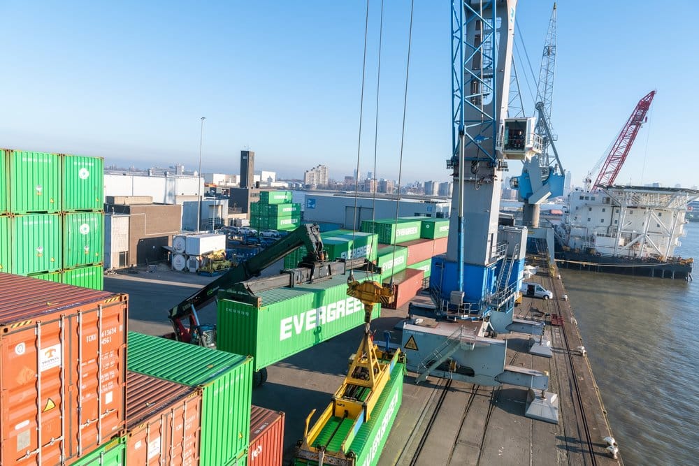 Mobile harbour crane Gottwald